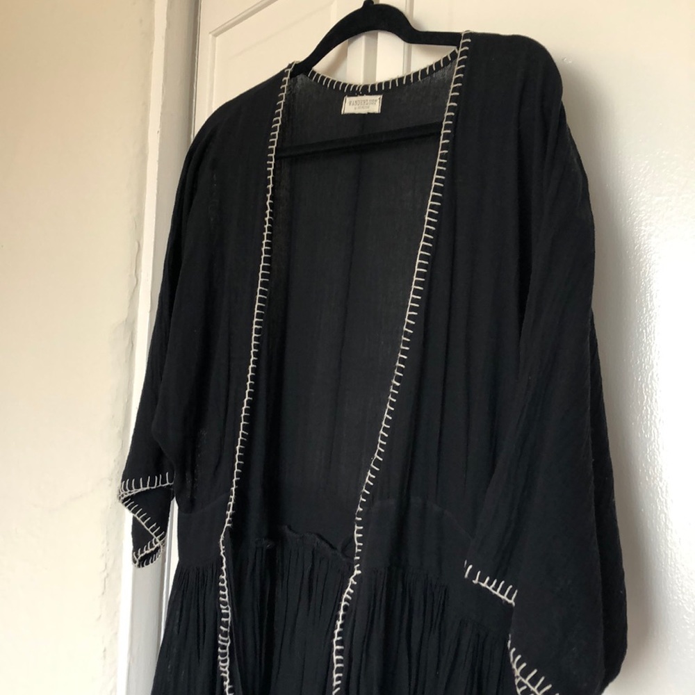 Black Kaftan from Wanderlust, Tulum - Picture 5 of 8